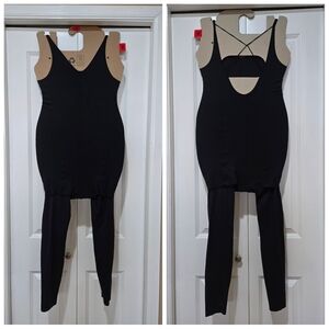 Nike WMNS S small Black Sleeveless Jumpsuit Leggings